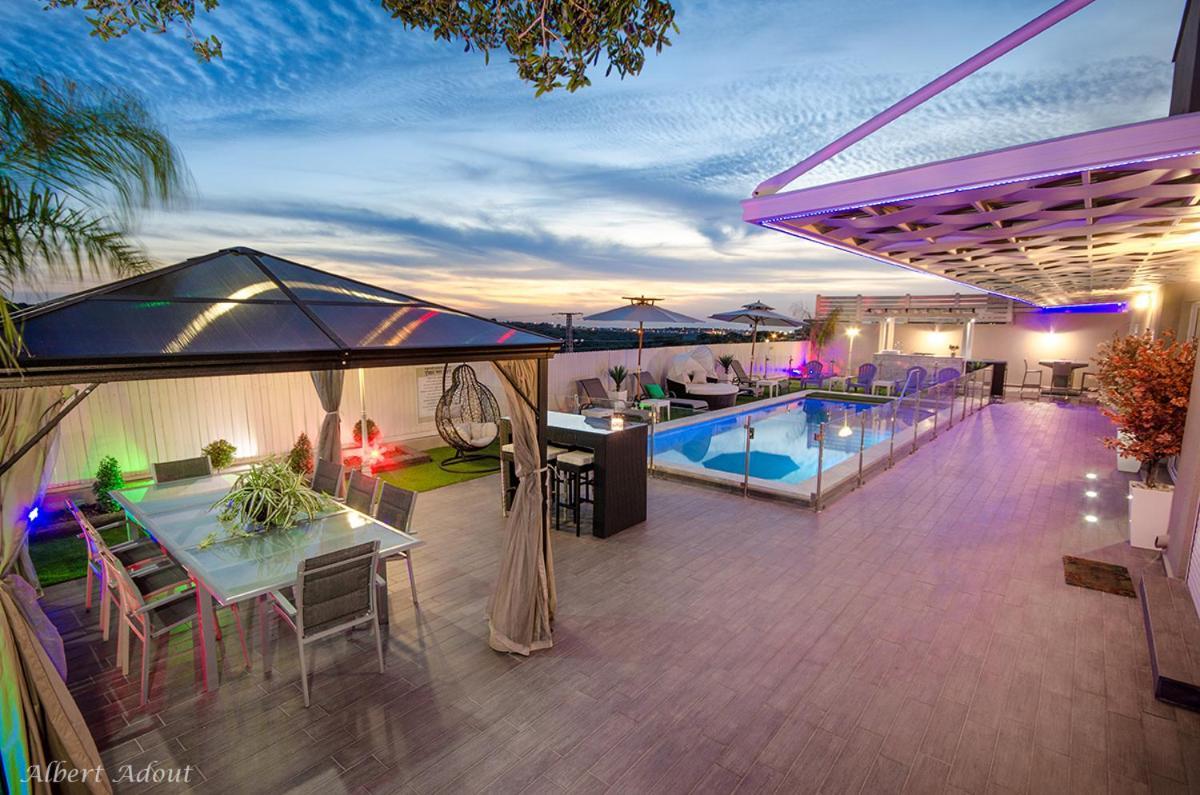 Villa וילה כינור המלך דויד à Manot Extérieur photo